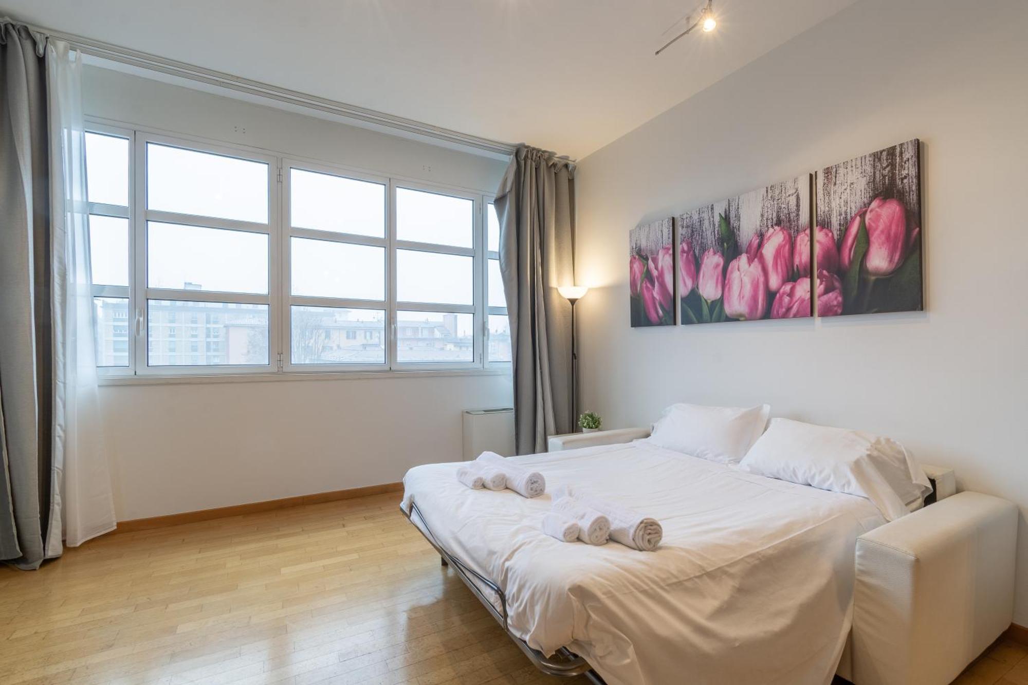 4 Star Family & Friends Apt - Self Check-In Bologna Luaran gambar
